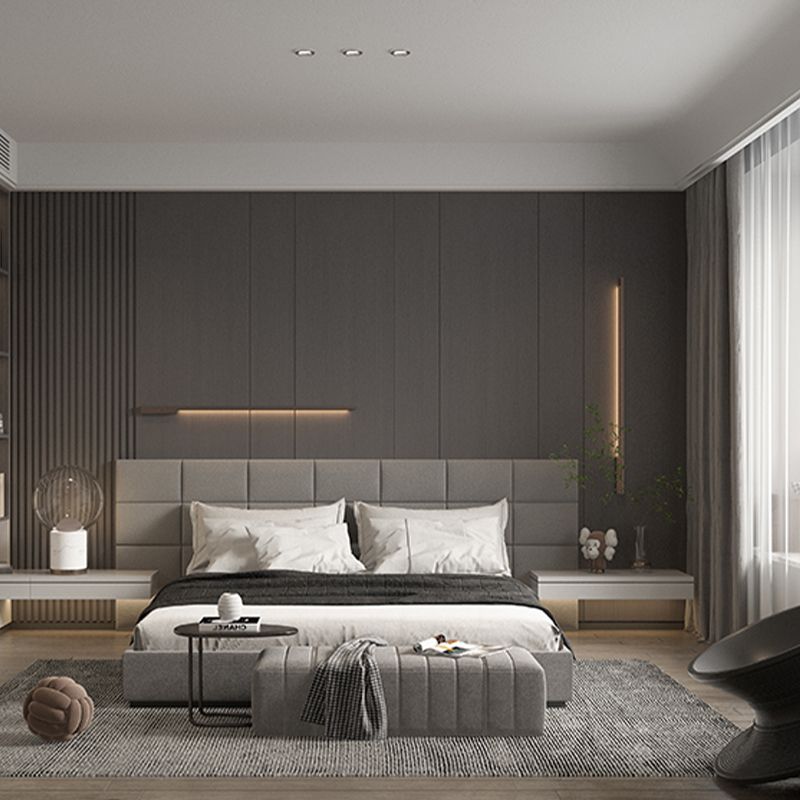 Nordic Style LED Vanity Light Iron Strip Shape Vanity Lamp for Shower Room