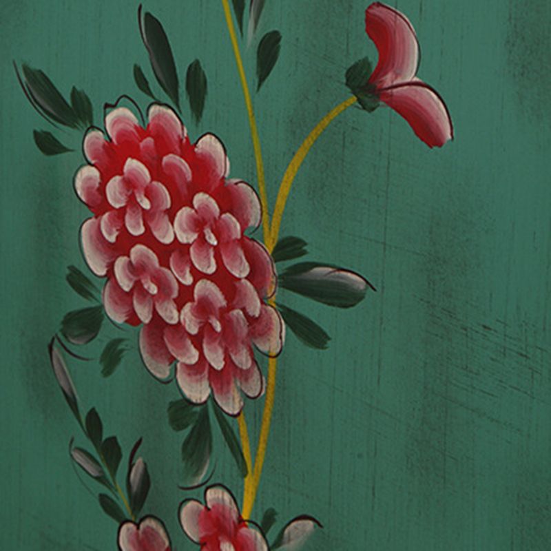 Traditional Wooden Bedroom Storage Chest Vertical Chest with 4 Drawers