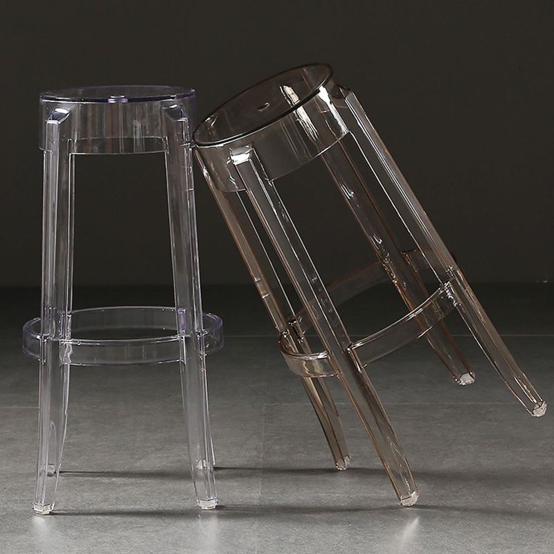 Contemporary Stackable Counter Stools Armless Indoor Bar Stool
