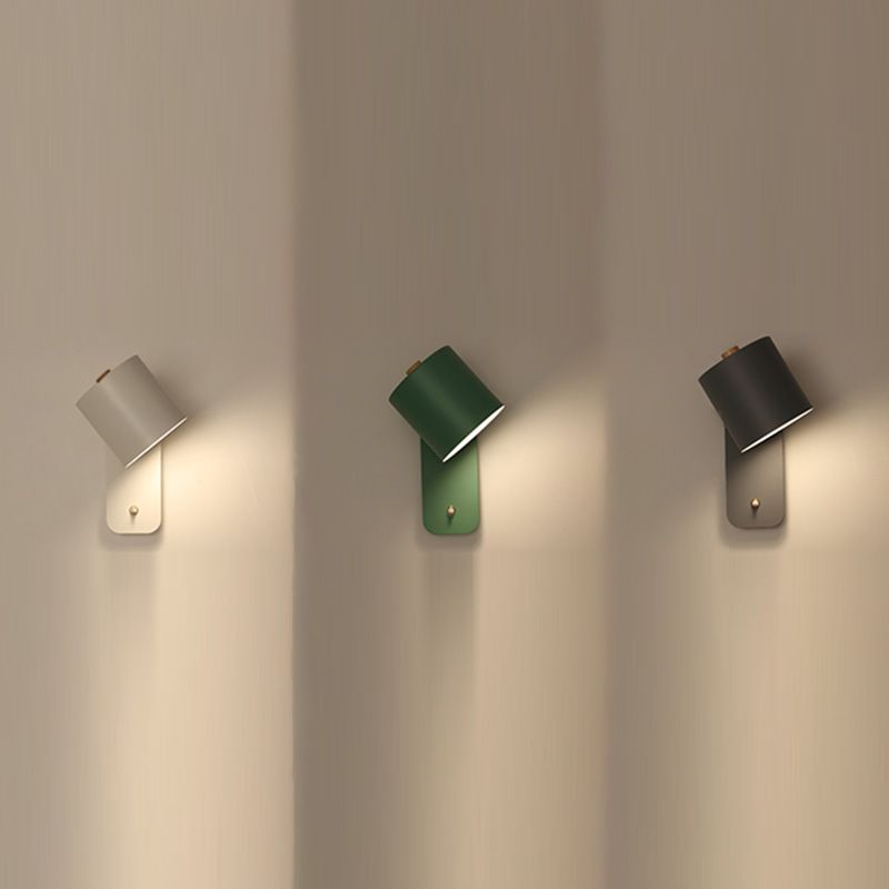 1 Cylindre lumineux SONNE MURS ÉCLAIN