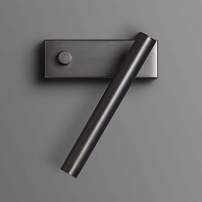 Modern Style Wall Lamp LED Wall Mount Lamp with Copper Shade for Bedroom