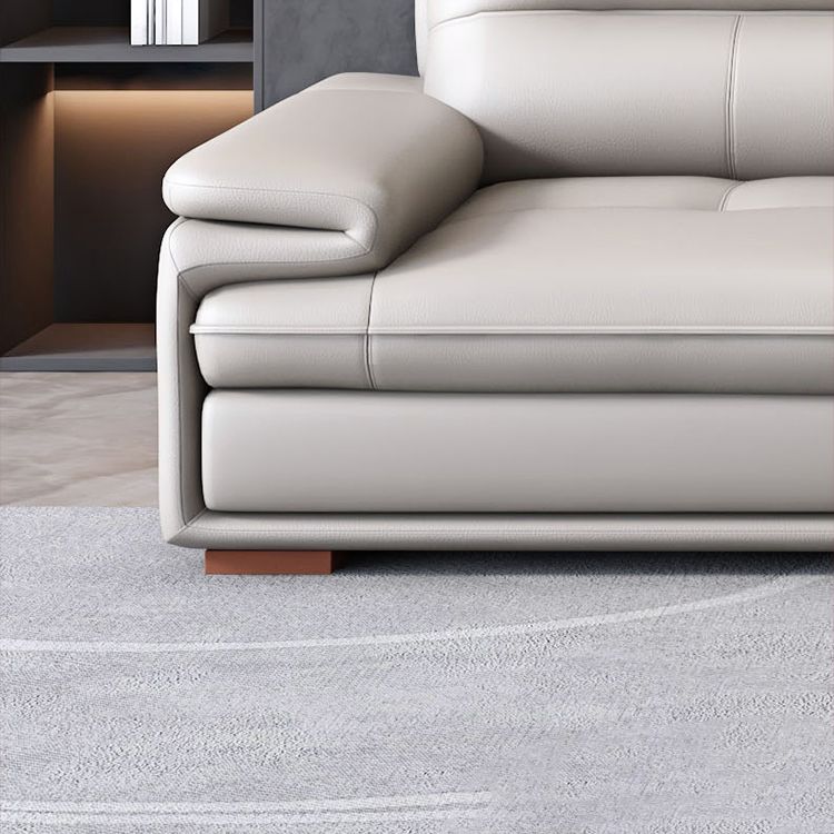 Contemporary Pillow Top Arms Sectional with Cushion Back 35.43" for Living Room