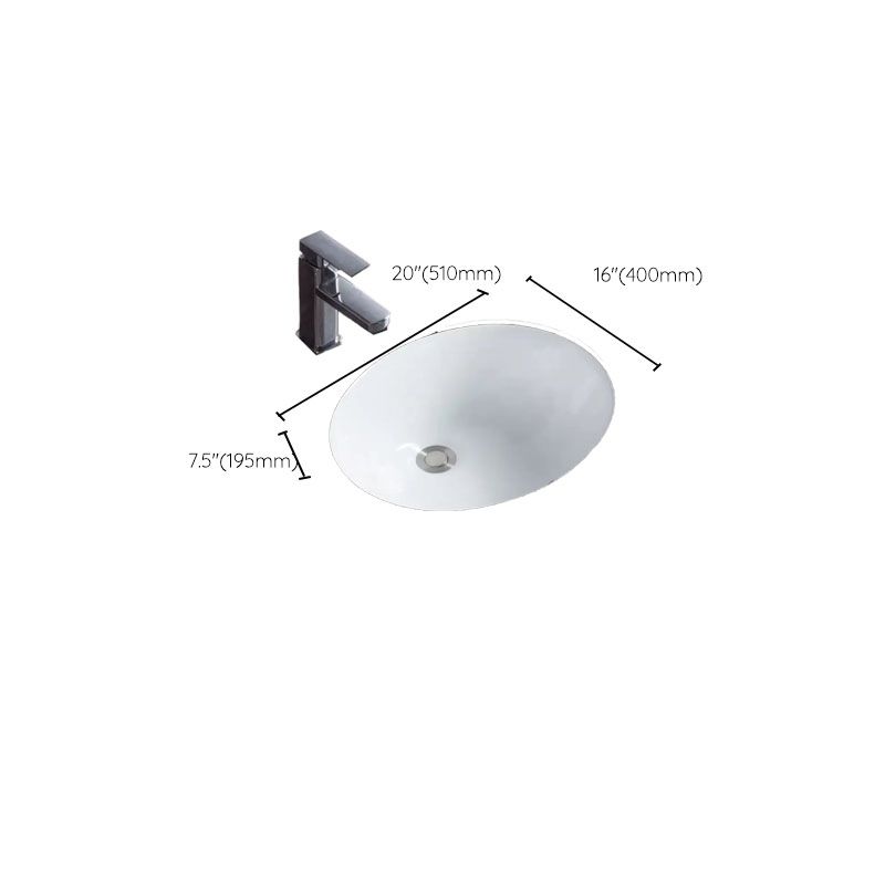 Bathroom Sink Ceramic Rod Handle Faucet Anti-spill Bathroom Sink