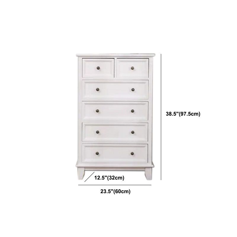 Traditional Storage Chest Solid Wood Storage Chest Dresser for Living Room