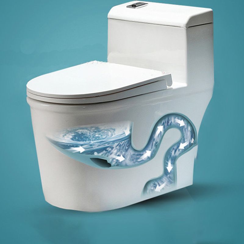 Traditional 1-Piece Toilet Bowl Floor Mounted Urine Toilet for Bathroom