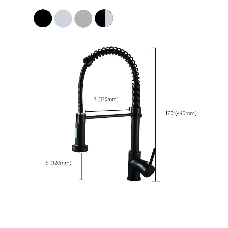 Farmhouse Kitchen Faucet Spring Spout One Handle High Arch Water Filler