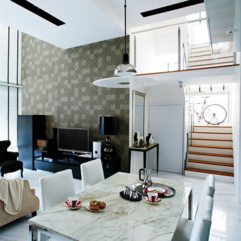 Style moderne 1 Light Pendant Light Metal Hanging Light for Dinning Room