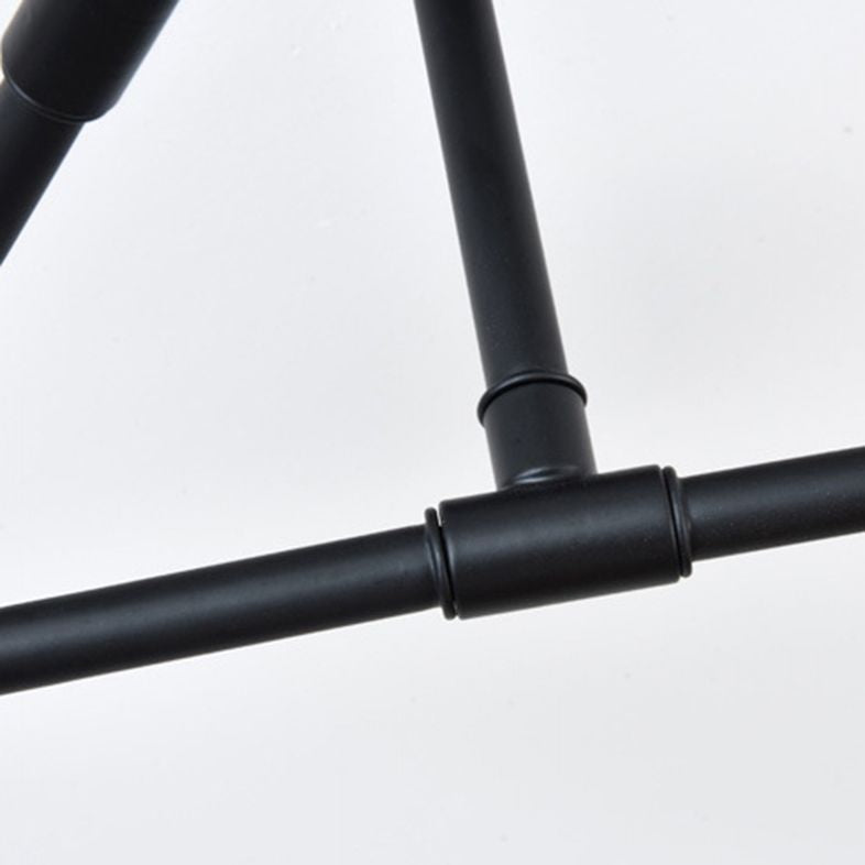 Metal Sputnik Shade Flush Ceiling Light Modern Style 6 Lights Flush Mount Fixture