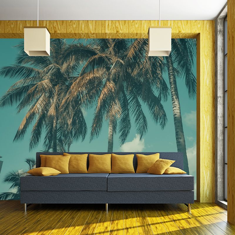 Waterproof Tropical Palm Mural Wallpaper Photography Wall Art
