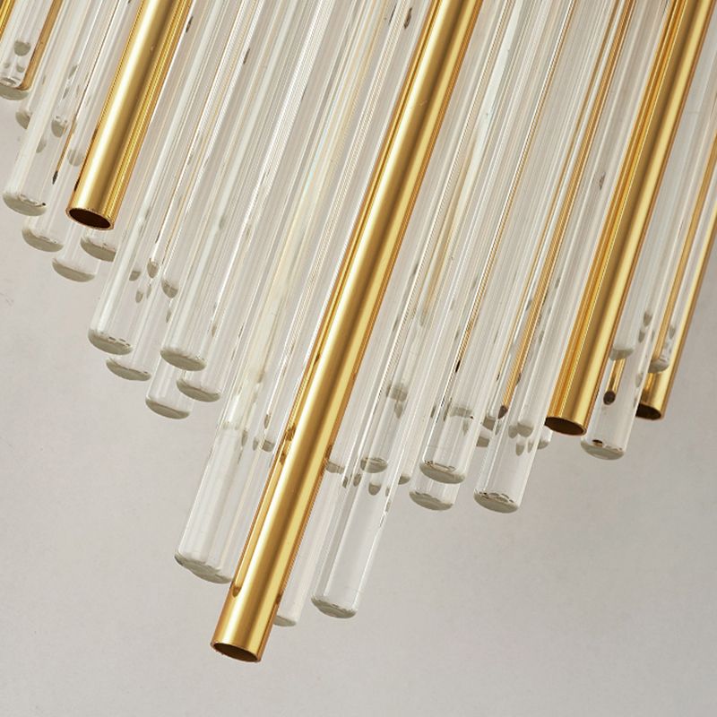 Postmoderne Stilkristallwandlicht geometrische Form Wandleuchten für Schlafzimmer