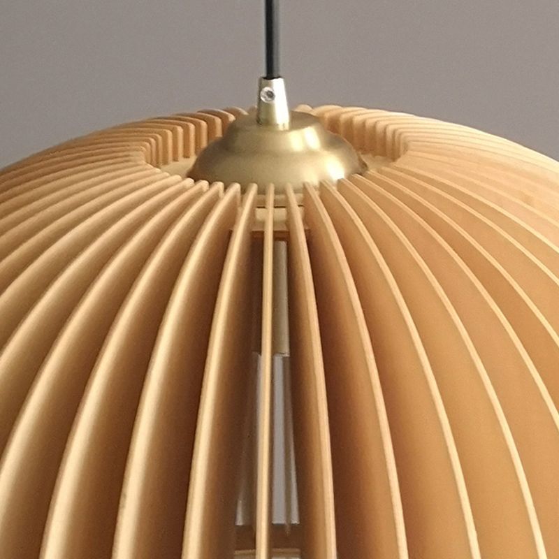 Bois Nordique Pendre moderne Light 1-Light Plafond Plafond pour salle à manger