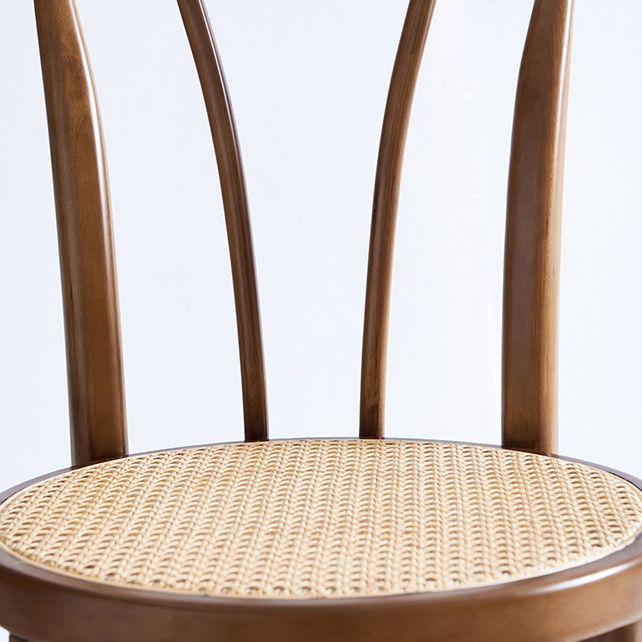 Queen Anne Back Chair Traditional Wood Dining Kitchen Room Side Chair