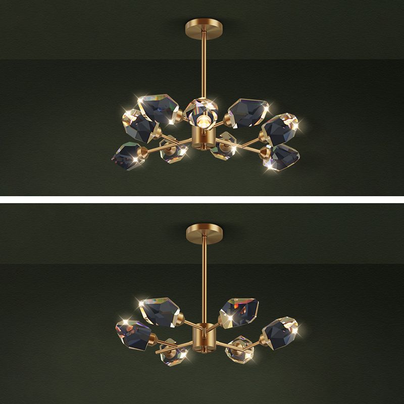 Spray Pendant Lighting Fixtures Modern Crystal Pendant Lights