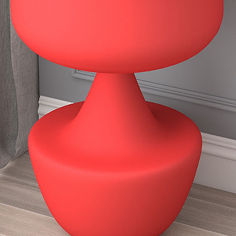 Tray Top Pedestal Side Table Round Sofa Corner Table with Storage