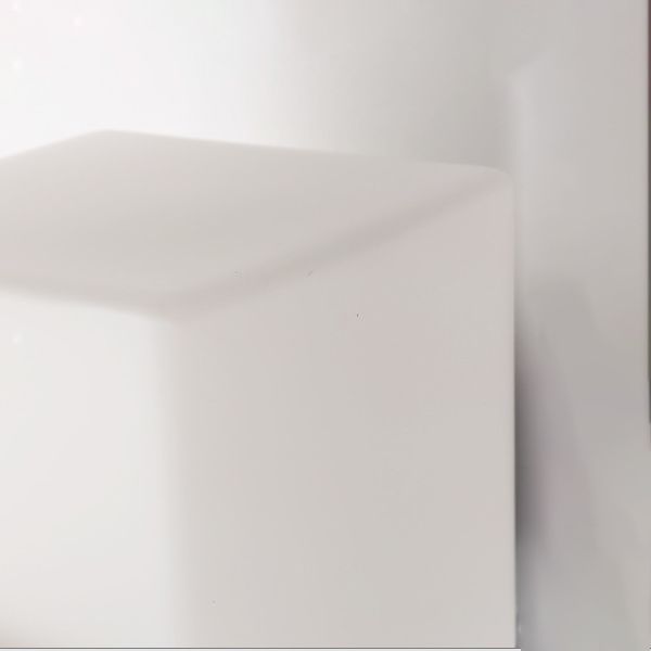 Wooden 1-Light Wall Lamp in Modern Concise Style Rectangular Glass Wall Light for Bedroom