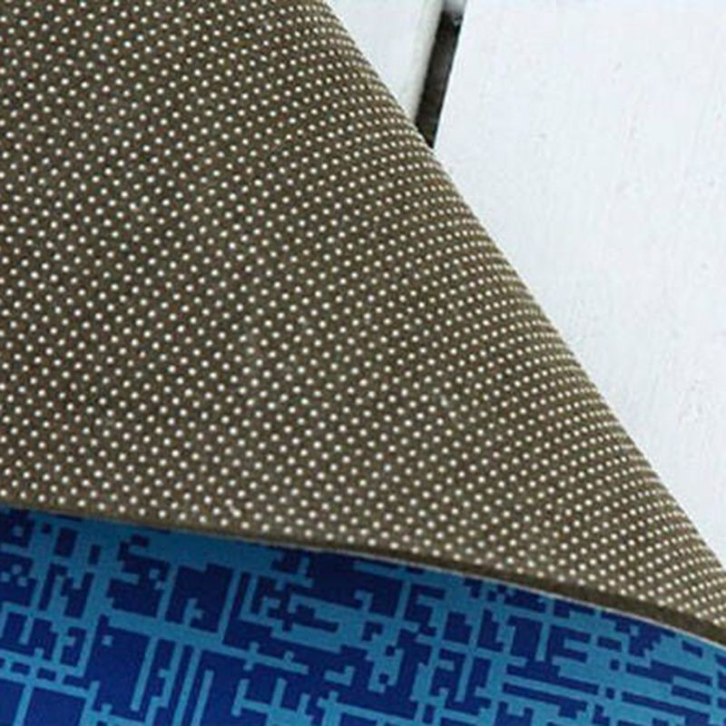 Contemporary Rug Polyester Abstract Print Carpet Stain Resistant Area Rug for Living Room