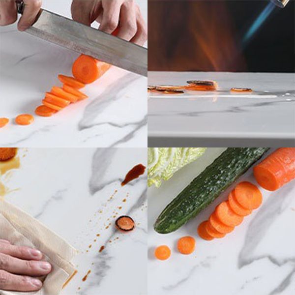 Glam Dining Set Sintered Stone 1/2/4/5 Pieces Dining Furniture for Home