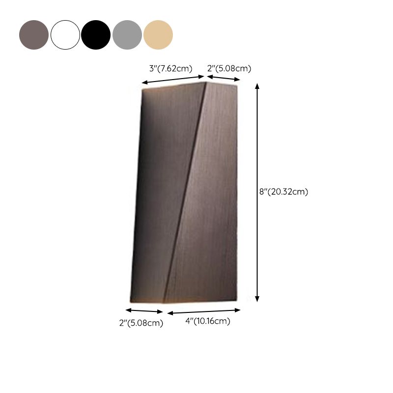 Modern Wall Lamp 2 Lights Wall Mount Lamp with Metal Shade for Living Room
