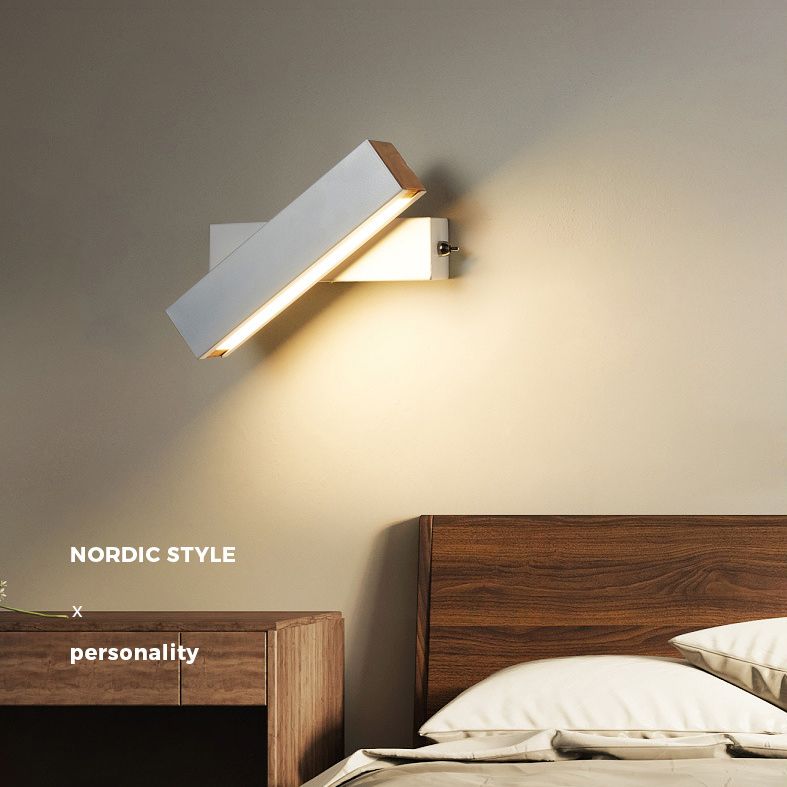 Luz de la sala de estudio de LED de luz LED moderna ajustable de pared.