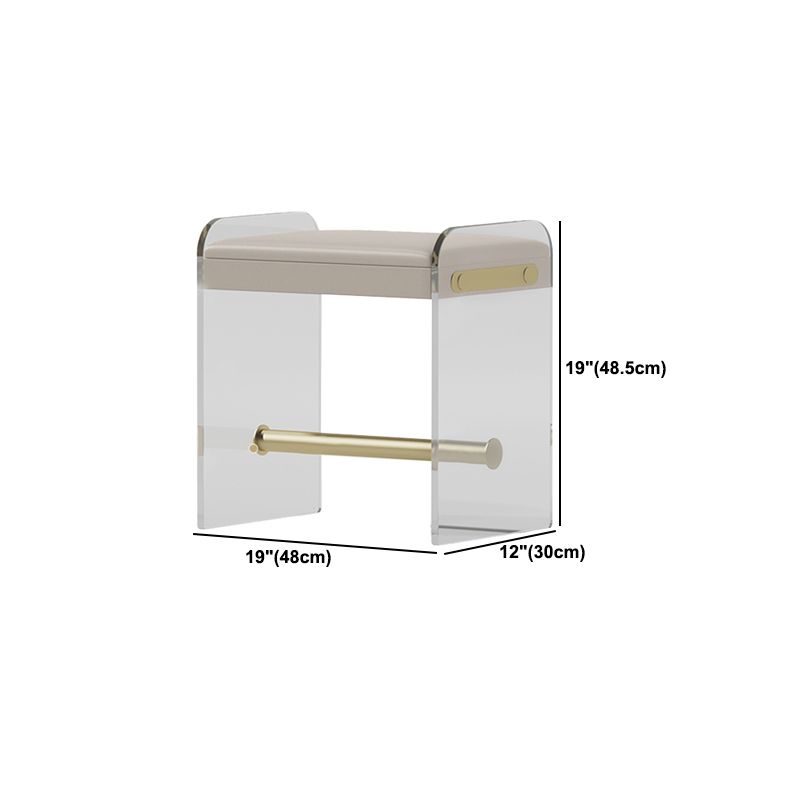 Glam Slate Top Makeup Vanity Desk 3 Drawer Vanity Dressing Table