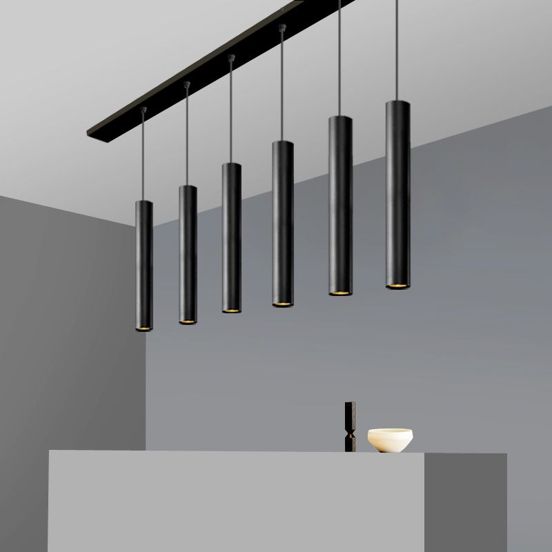 Lineare Kronleuchter hängende Deckenleuchten zeitgenössische Küchenpendelleuchte