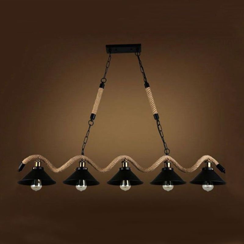 Industrial Hanging Ceiling Light Metal Pendant Lighting Fixtures for Living Room
