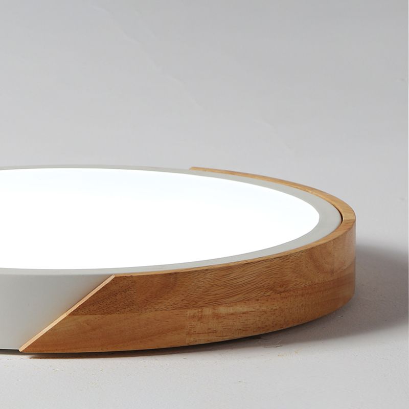 Moderna lampada da soffitto a LED semplice a forma di geometria in ferro da incasso per sala da pranzo