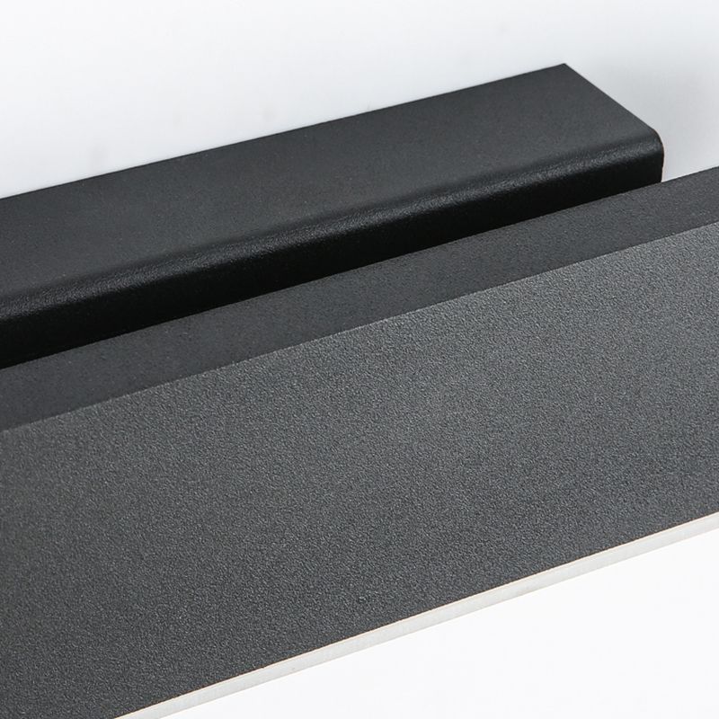 Nordic Style Metal Wall Light Rectangle Shape Rotatable Wall Lamp for Living Room