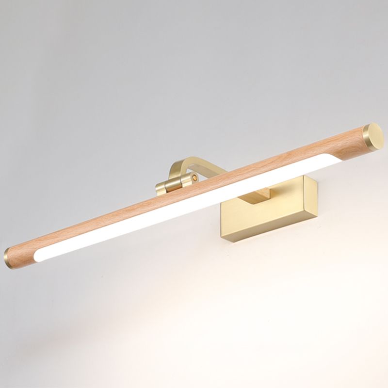Horizontale Metallwandbeleuchtung Moderne LED -Holzwandhalterung Leuchte Leuchte Leuchte