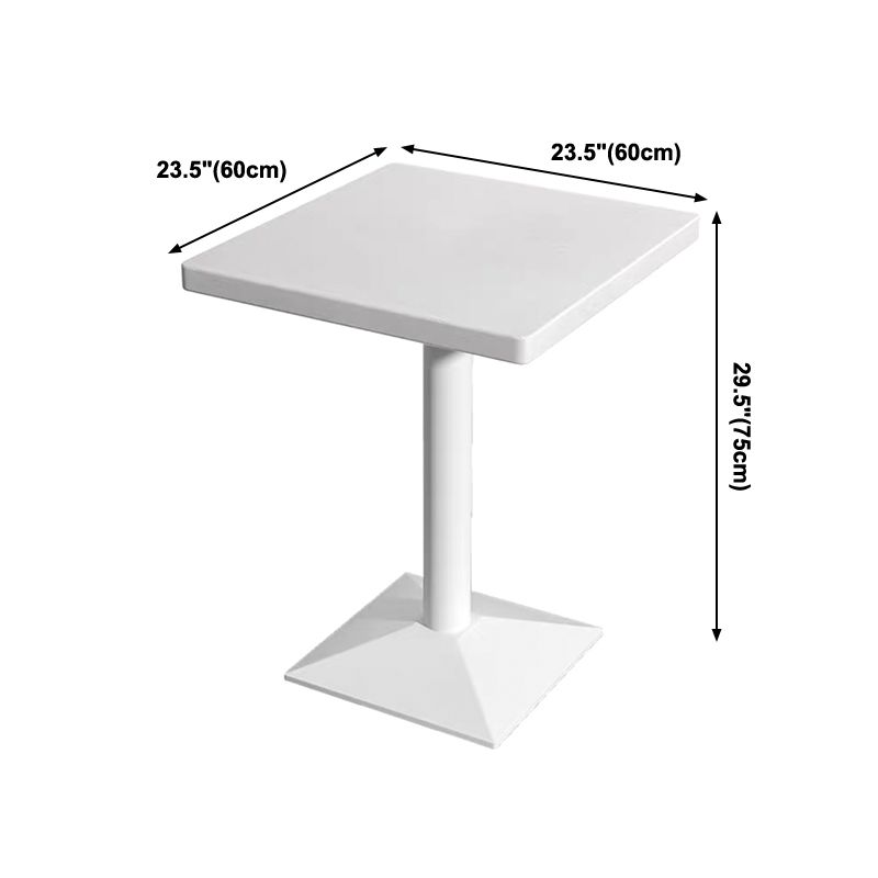 Colección de comedor de mesa de comedor de estilo industrial para el comedor de piedra para interiores
