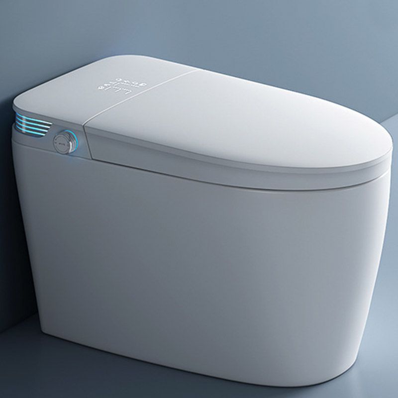 Modern One-Piece Toilet Bowl Floor Mounted Urine Toilet with Slow Close Seat for Washroom