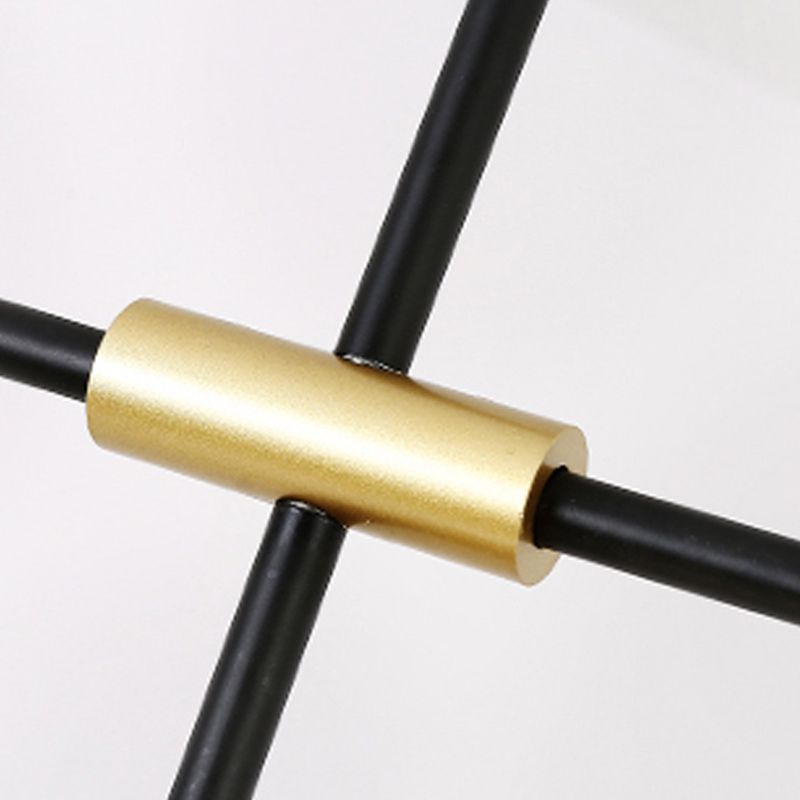 Accesorios de iluminación de la isla de cilindro modernos Luz de metal de lámparas de metal