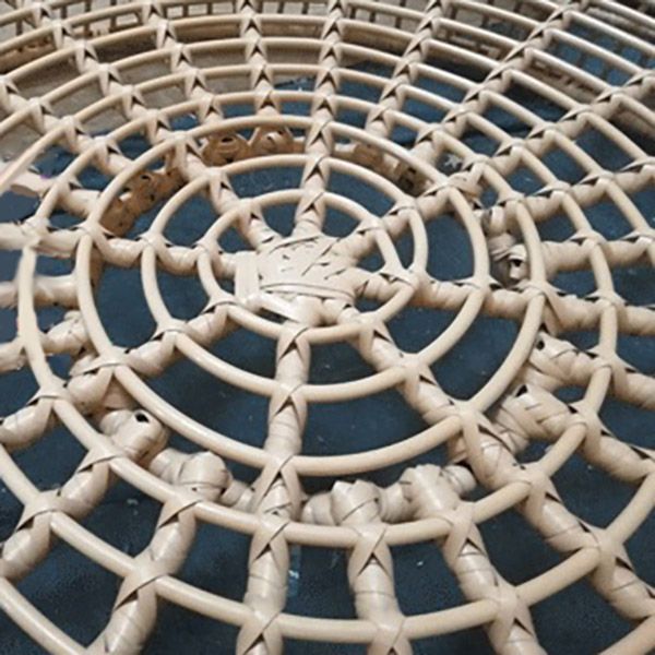 Tropical Outdoor Patio Daybed 78.7" H Rattan Accent Patio Sofa