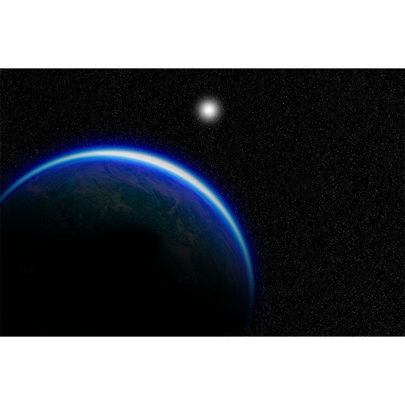 Outer Space Murals Wallpaper Water Resistant Wall Art for Living Room Bedroom