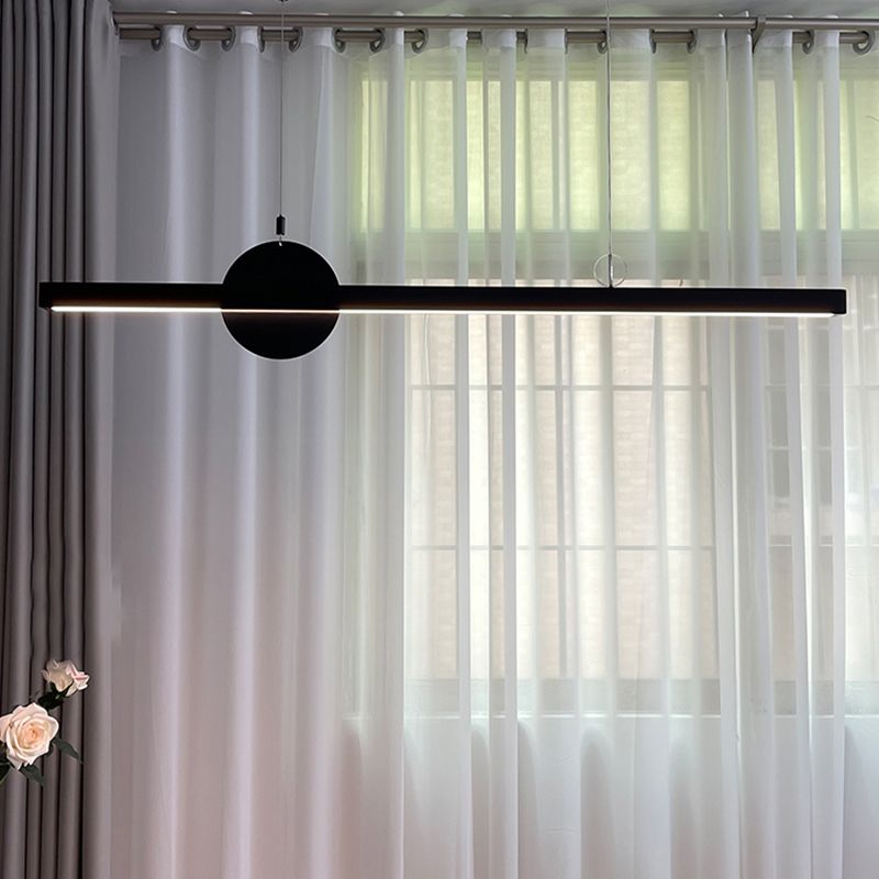 1 luminaire de l'île géométrique légère