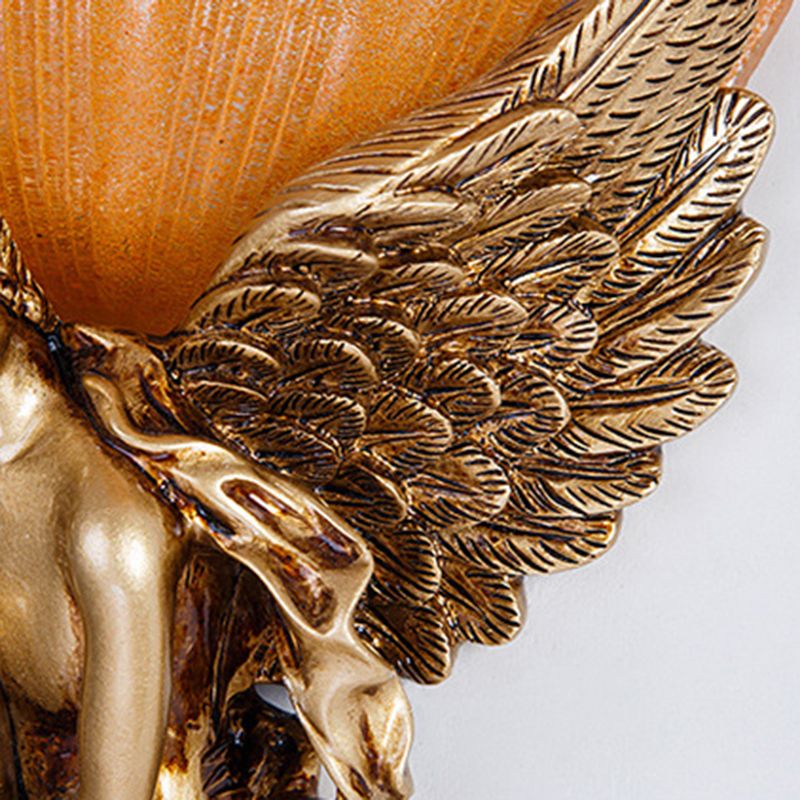 Vidrio contemporáneo Lámpara de montura de pared de 1 luces apliques lineal de pared para dormitorio