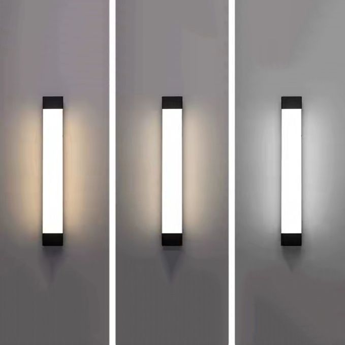 Minimalist Modern Style Vanity Wall Light Linear Vanity Light for Bathroom