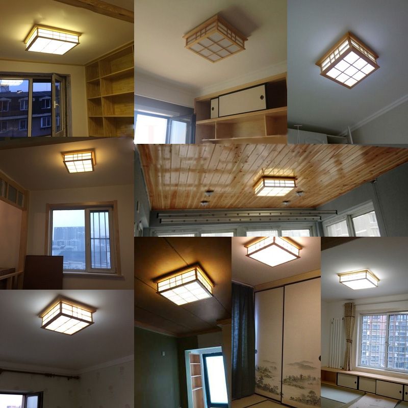 Fixations de l'éclairage de l'installation de l'éclairage de la place moderne 1-lumière beige sur le mont Lamp avec Shade Acrylique