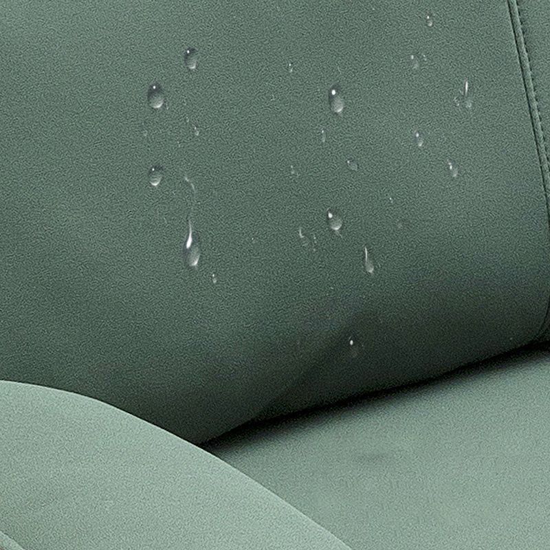 25.98" Wide Tuxedo Arm Sofa Stain Resistant Standard Sofa with 2 Pillow