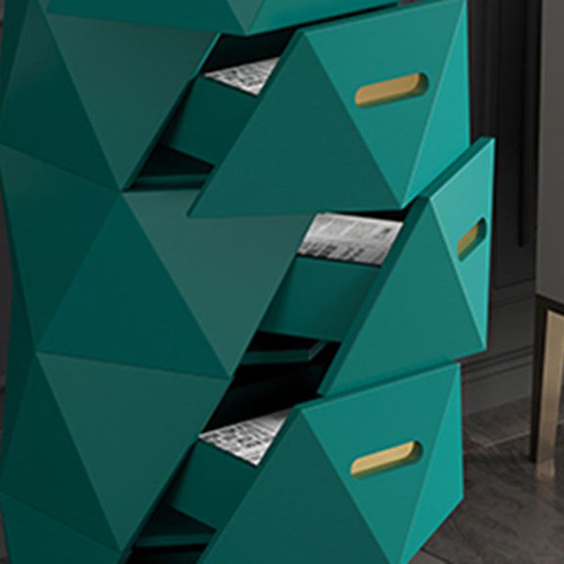 17.55-inch Width Glam Dresser 3 Drawers Storage Chest Dresser