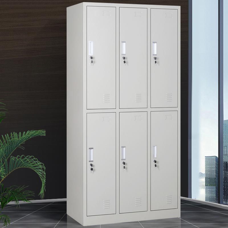 Metal Contemporary Wardrobe Armoire Hinged Wardrobe Cabinet for Home