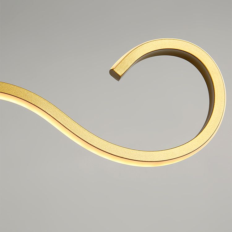 Modern Style Linear Shape Island Lights Metal 2-Light Pendant Lights