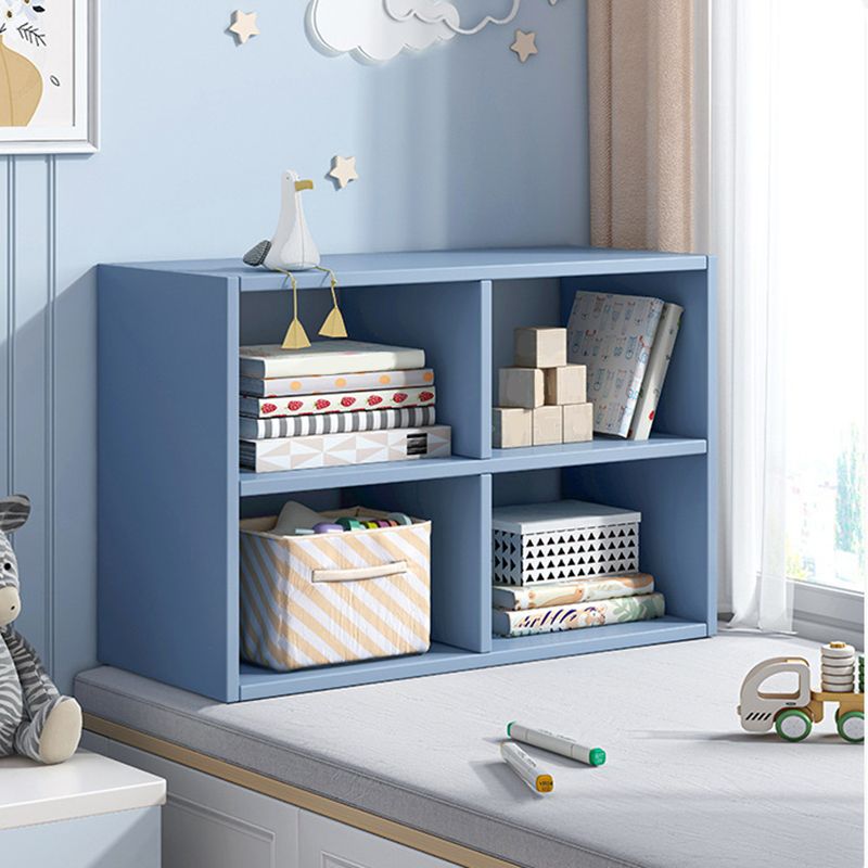 Wood Engineered Wood Bookcase Closed Back 11.8" Wide Modern Bookshelf for Office