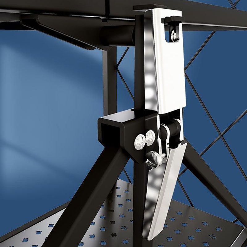 3/4/5-Shelf-Stahl Industrial ETAGERE BOOKSELE SCHELICE SPICAL OPEN BOOKSELEL mit Zauberrädern