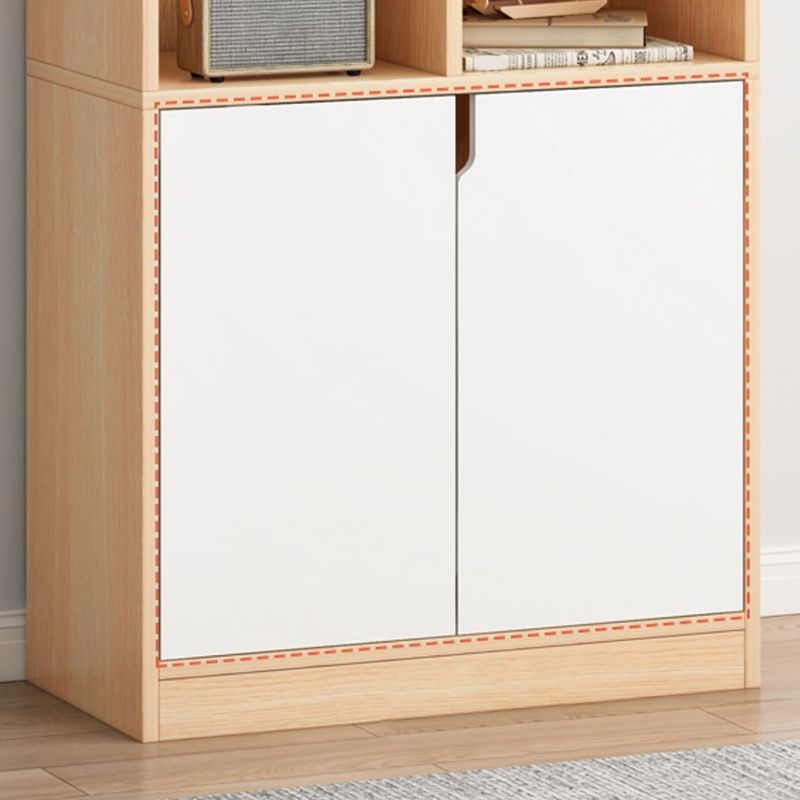 Contemporary Manufactured Wood Accent Cabinet Rectangle Accent Cabinet