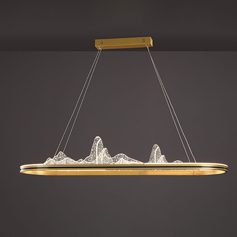 Nordic Modern Dining Island Light Kitchen LED Ceiling Hanging Light Fixture