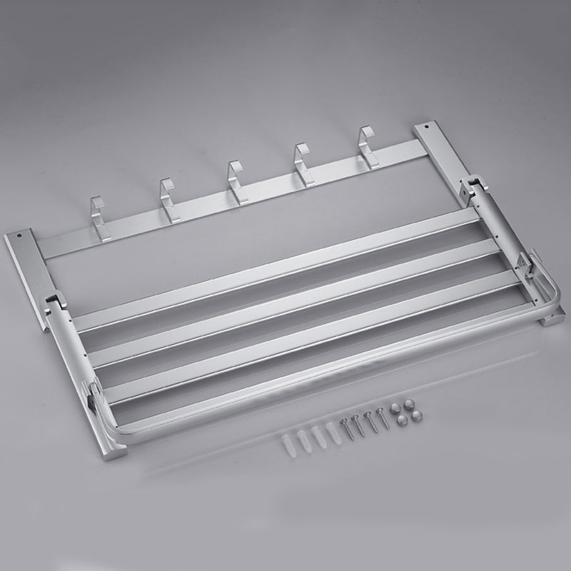 5-Piece Bathroom Accessory Set Alumimun Bath Shelf/Towel Bar Included Bathroom Set