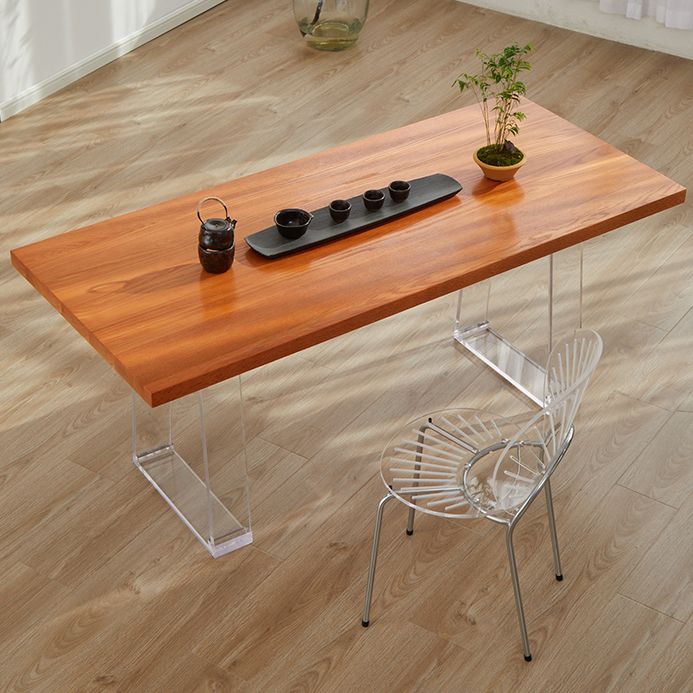 Contemporary Style Dining Table Square Dinette Table for Home Kitchen