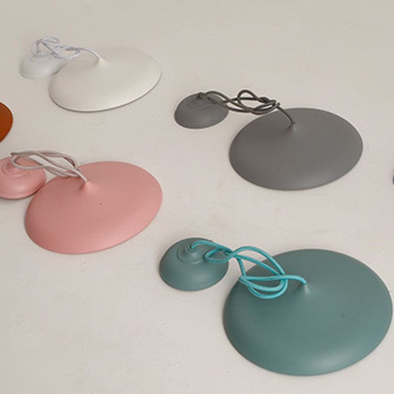 Contemporary Simplicity Farmhouse Ceiling Light with Unique Metal Shade