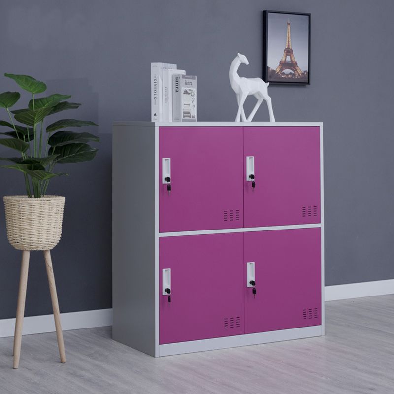 Metal Non-Hanging Cabinet Modern Storage Cabinet with Hinged Doors